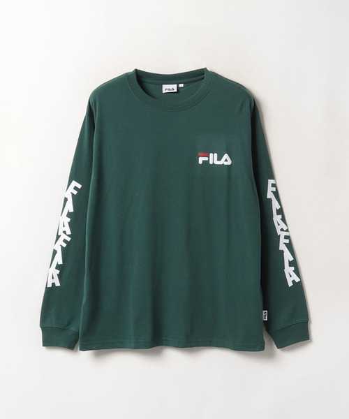 FILA/ロングTシャツ グリーン