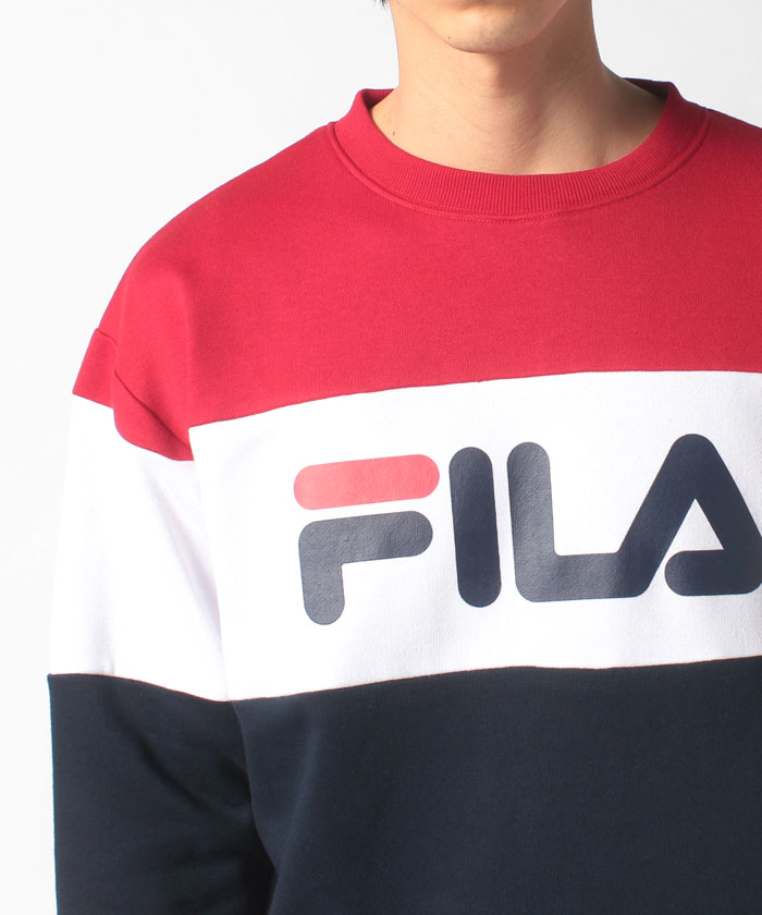 カラーブロックトレーナー|FILA（フィラ）公式通販|オンラインストア