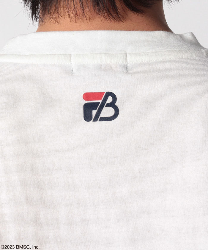 【コラボ】FILA × BE:FIRST コラボ刺繍ワッペン Tシャツ メンズ