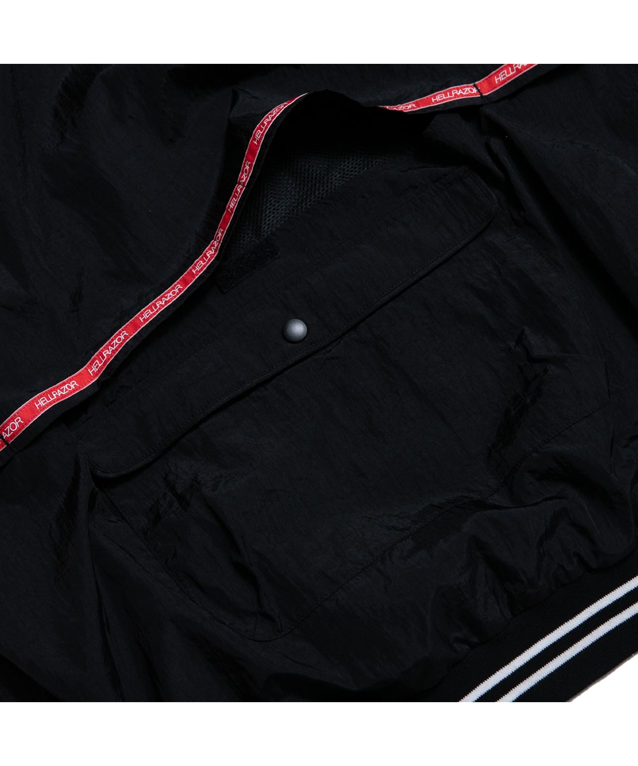 コラボ】FILA×HELLRAZOR TRADEMARK LOGO PULLOVER NYLON JACKET|FILA