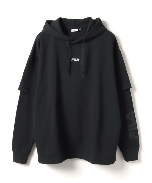 レイヤードプルパーカー メンズ トップス Fila フィラ 公式通販 オンラインストア