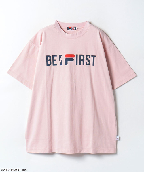 【コラボ】FILA × BE:FIRST コラボロゴプリント Tシャツ メンズ