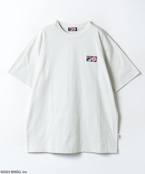 FILA × BE:FIRST ロゴ刺繍ワッペン Tシャツ