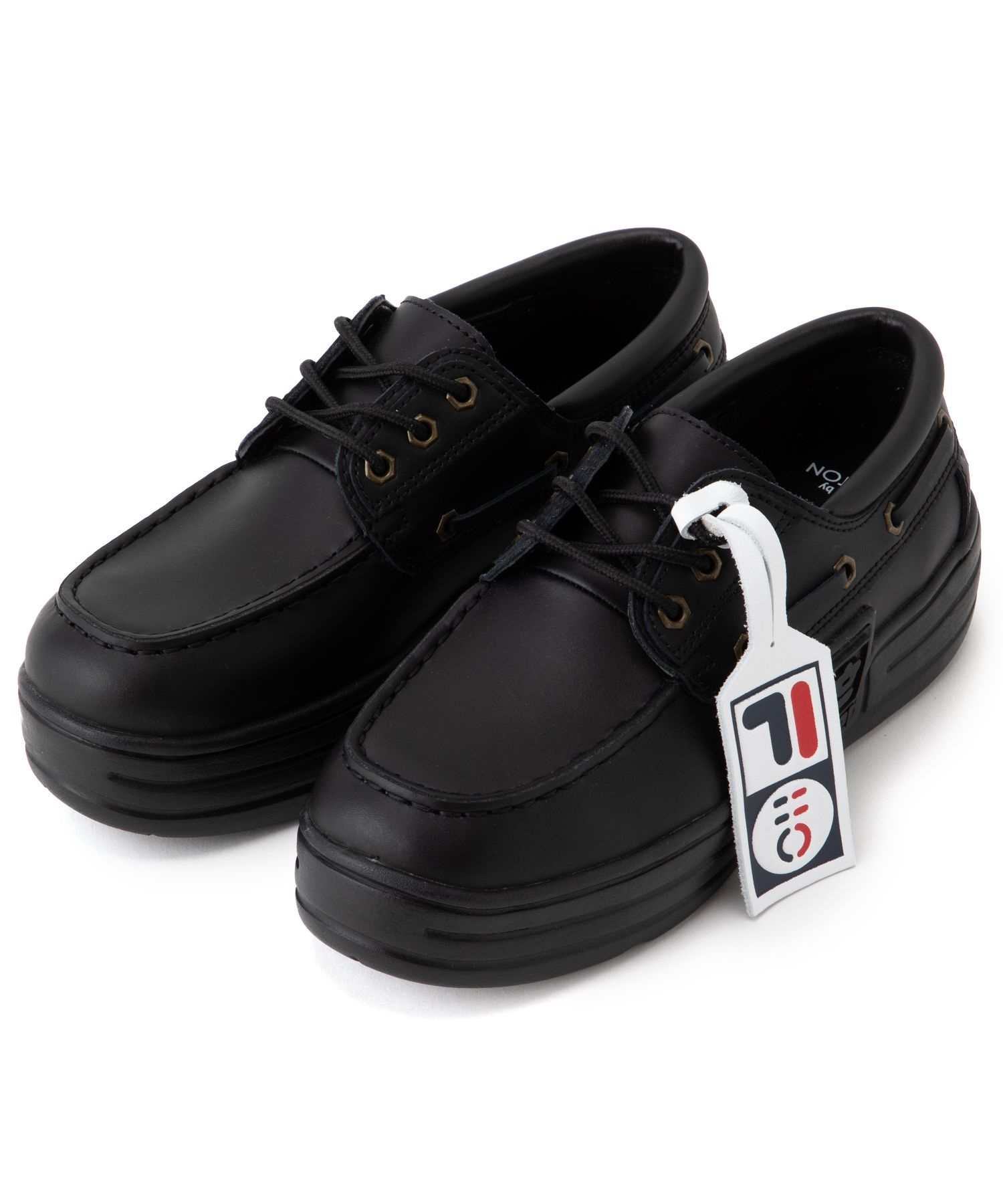 FUNKY TENNIS BOAT SHOES x pushBUTTON BLK/WHT|FILA（フィラ）公式