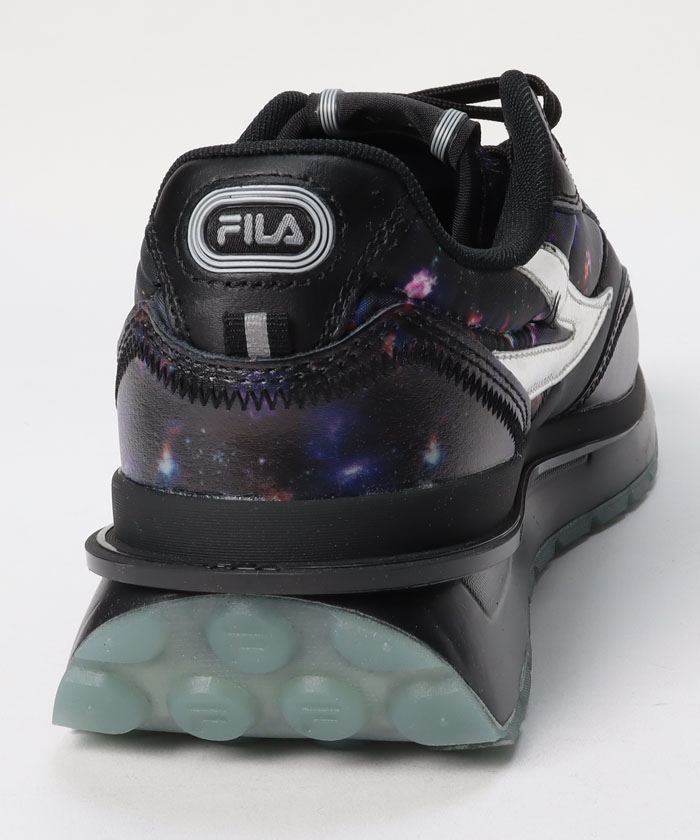 FILA RENNO × atmos GALAXY BLACK/BLACK/M.SILVER|FILA（フィラ）公式