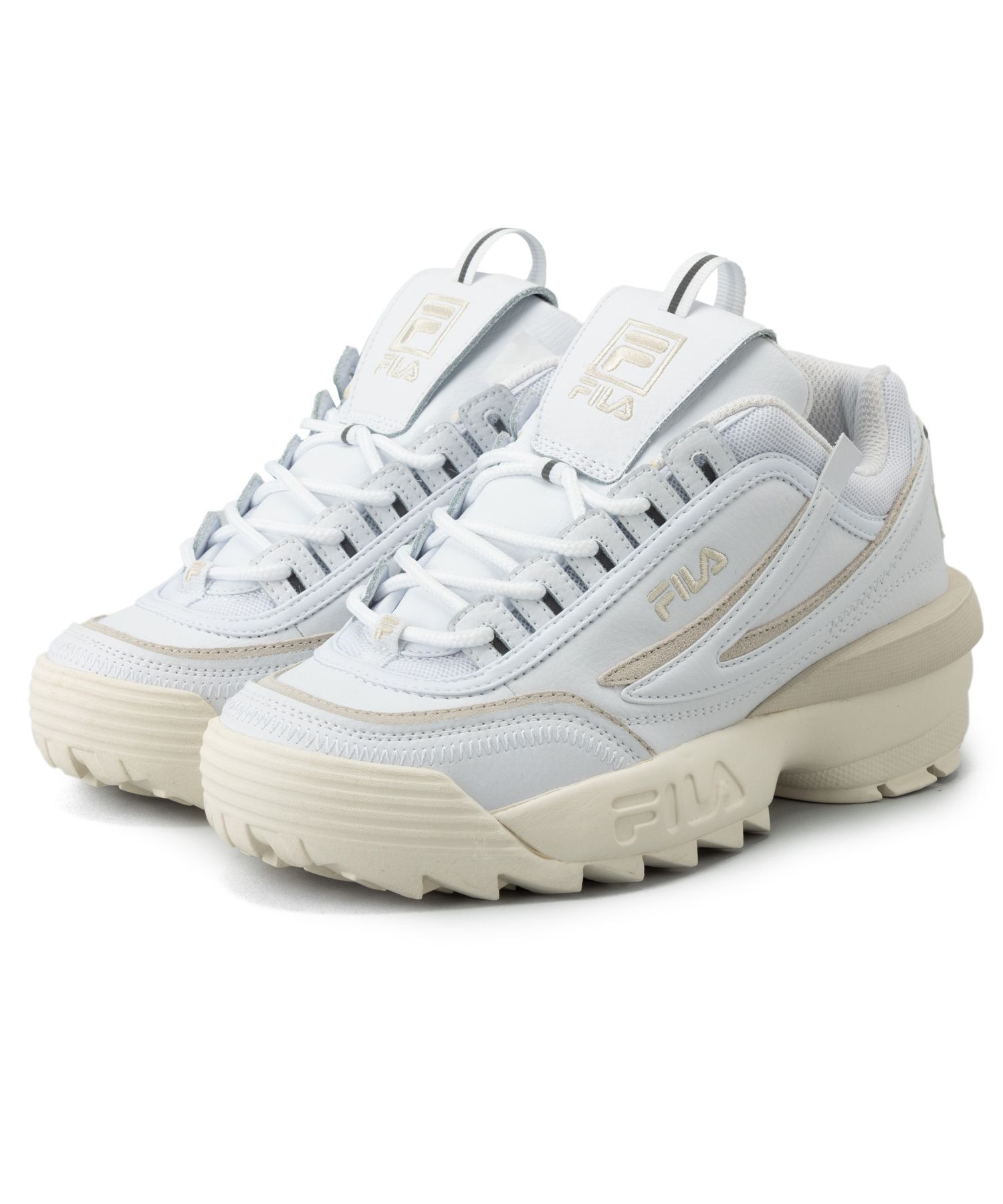 FILA スニーカー DISRUPTER Ⅱ EXP ベージュ 25.0 未使用