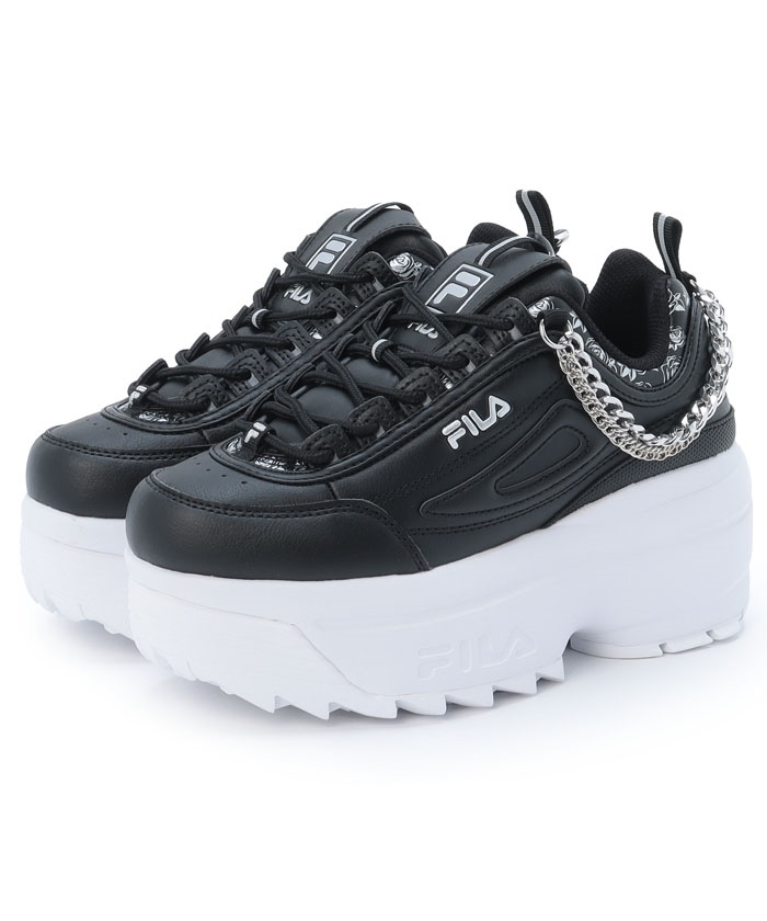 DISRUPTOR II WEDGE FESTIVAL /ディスラプター2ウェッジフェスティバル カジュアル厚底スニーカー / ブラ|FILA（フィラ ）公式通販|オンラインストア