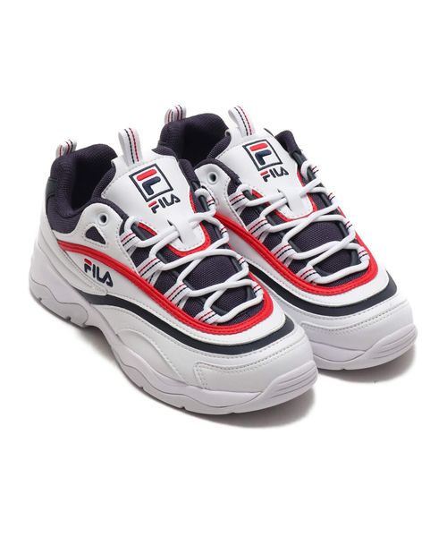 【FOOTWEAR】FILA RAY  WHITE/NAVY/RED