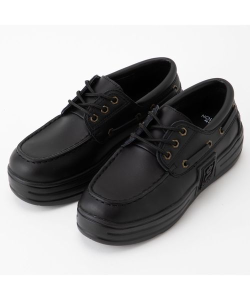 FUNKY TENNIS BOAT SHOES x pushBUTTON  BLK/WHT
