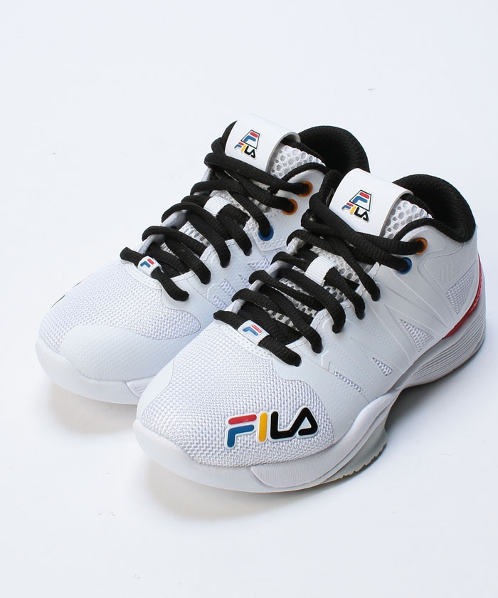 Spaghetti C2 Junior/ スパゲティ C2 ジュニア ミニバス ジュニアバスケットシューズ / ホワイトブラックレ|FILA（フィラ ）公式通販|オンラインストア