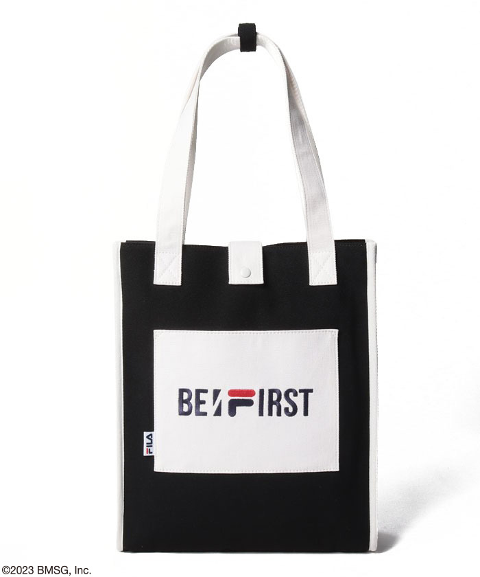 【コラボ】FILA × BE:FIRST ロゴ刺繍 トートバッグ