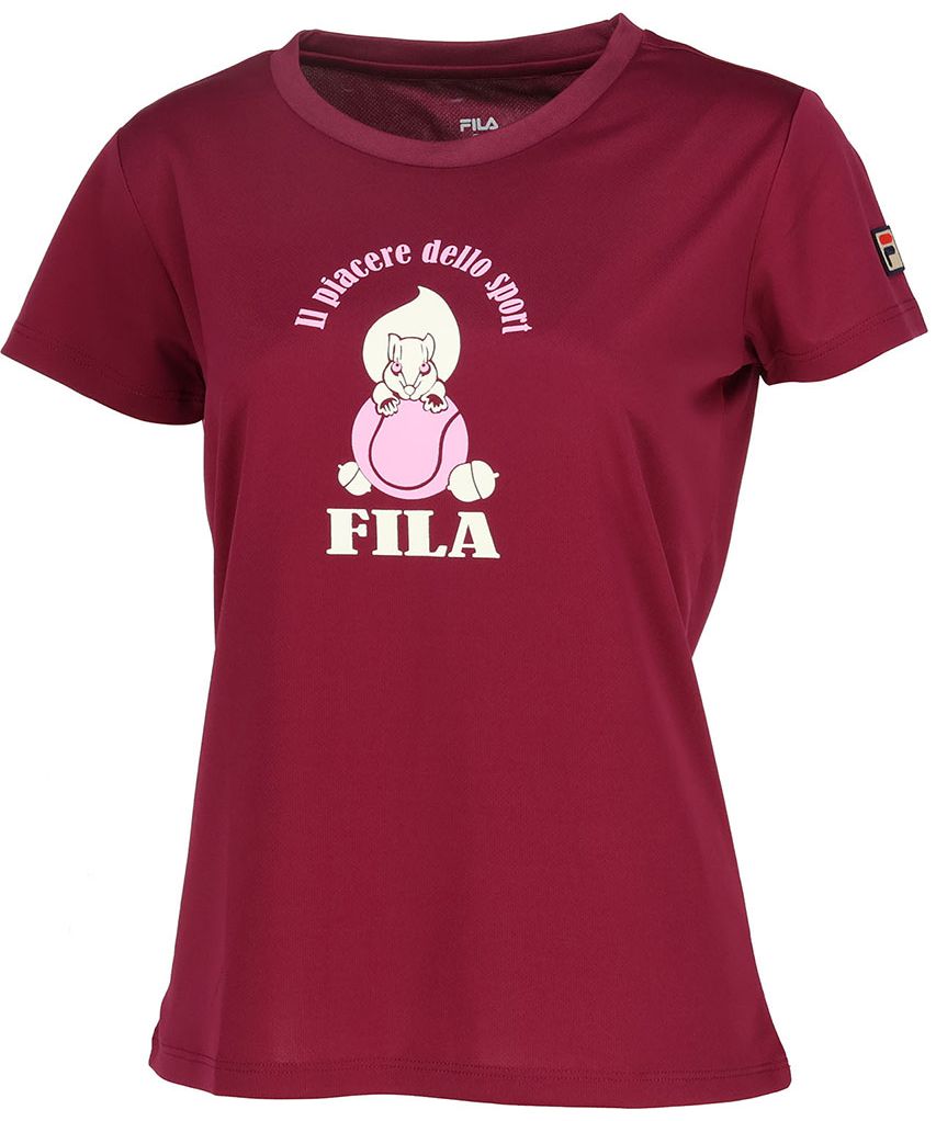 大会限定】リスグラフィックTシャツ レディース|FILA（フィラ）公式 