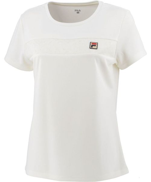 テニス】切替Tシャツ 小花柄 スポーツウェア レディース|FILA（フィラ