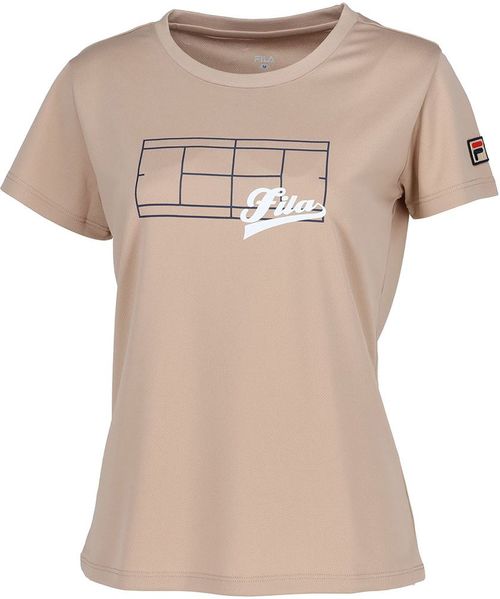 【大会限定】テニスコートグラフィックTシャツ レディース