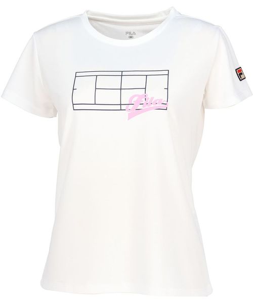 【大会限定】テニスコートグラフィックTシャツ レディース