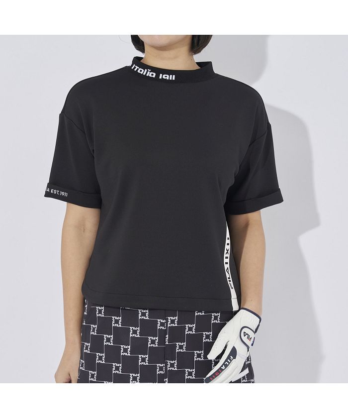 セール】【FILA GOLF/フィラゴルフ】レディースモックネック半袖