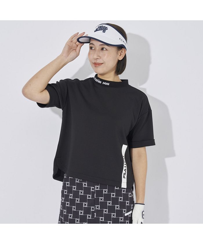 FILA ゴルフレディース ブラック・ドット