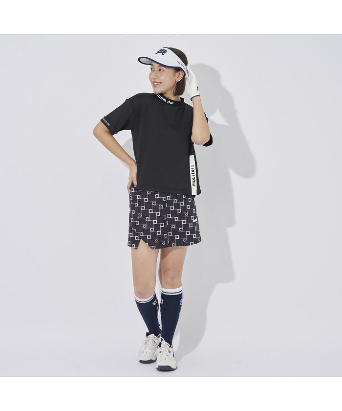 FILA ゴルフレディース ブラック・ドット