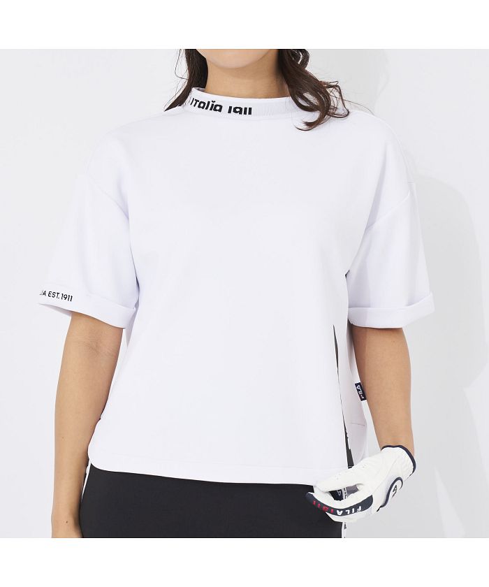 セール】【FILA GOLF/フィラゴルフ】レディースモックネック半袖