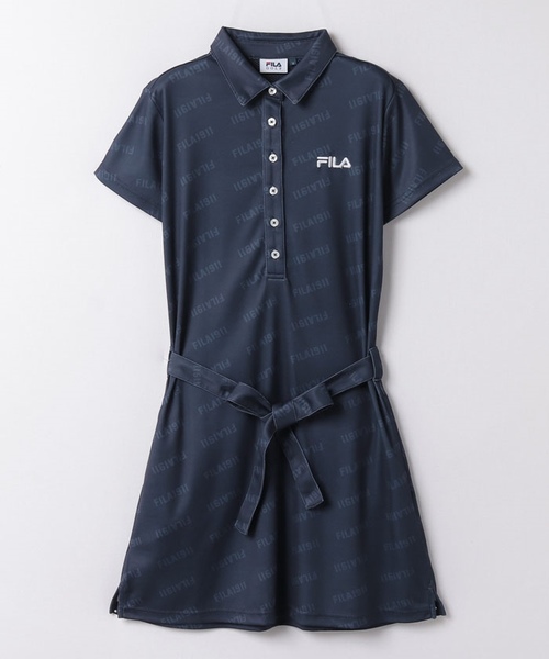 【FILA 公式】FILA GOLF ワンピース/ブラック(ファッション・アクセサリーu003e衣料品u003eワンピース・ドレス)