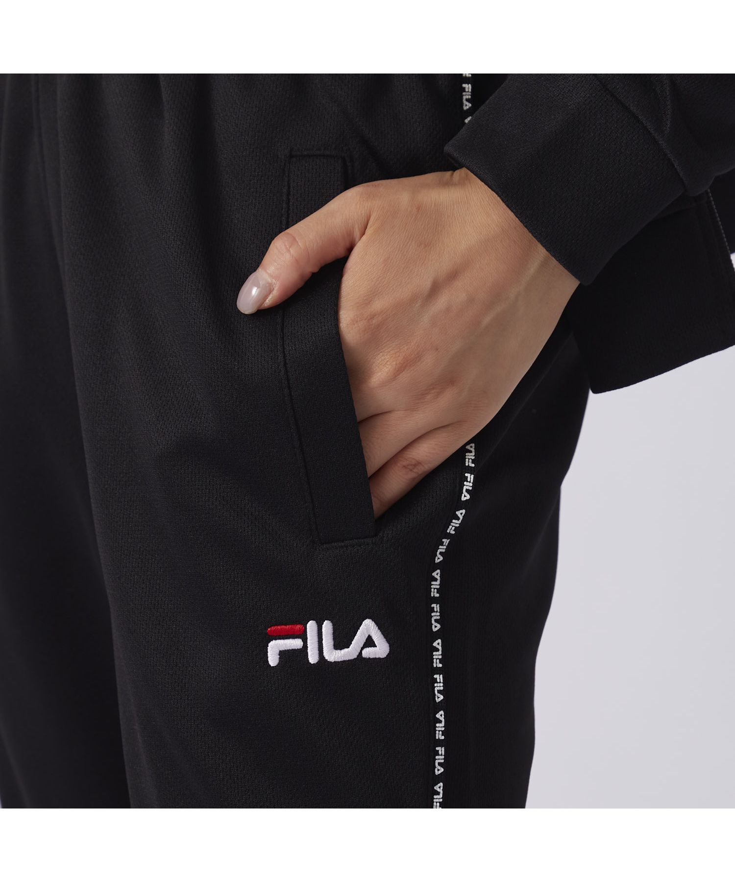 フィラ】メッシュブリースターロングパンツ|FILA（フィラ）公式通販 