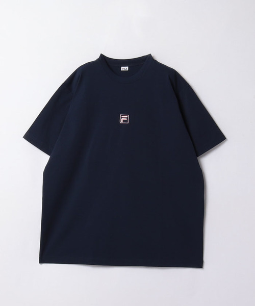 カジュアルウェア】 天竺 ワンポイント半袖Tシャツ メンズ|FILA 