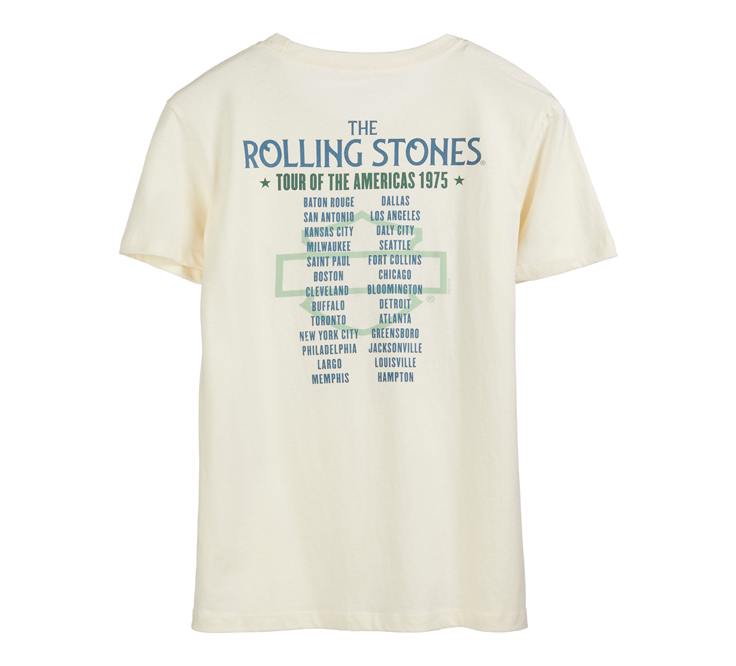 H-D×The Rolling Stones コラボTシャツ アメリカンツアー Tee【Women's ...
