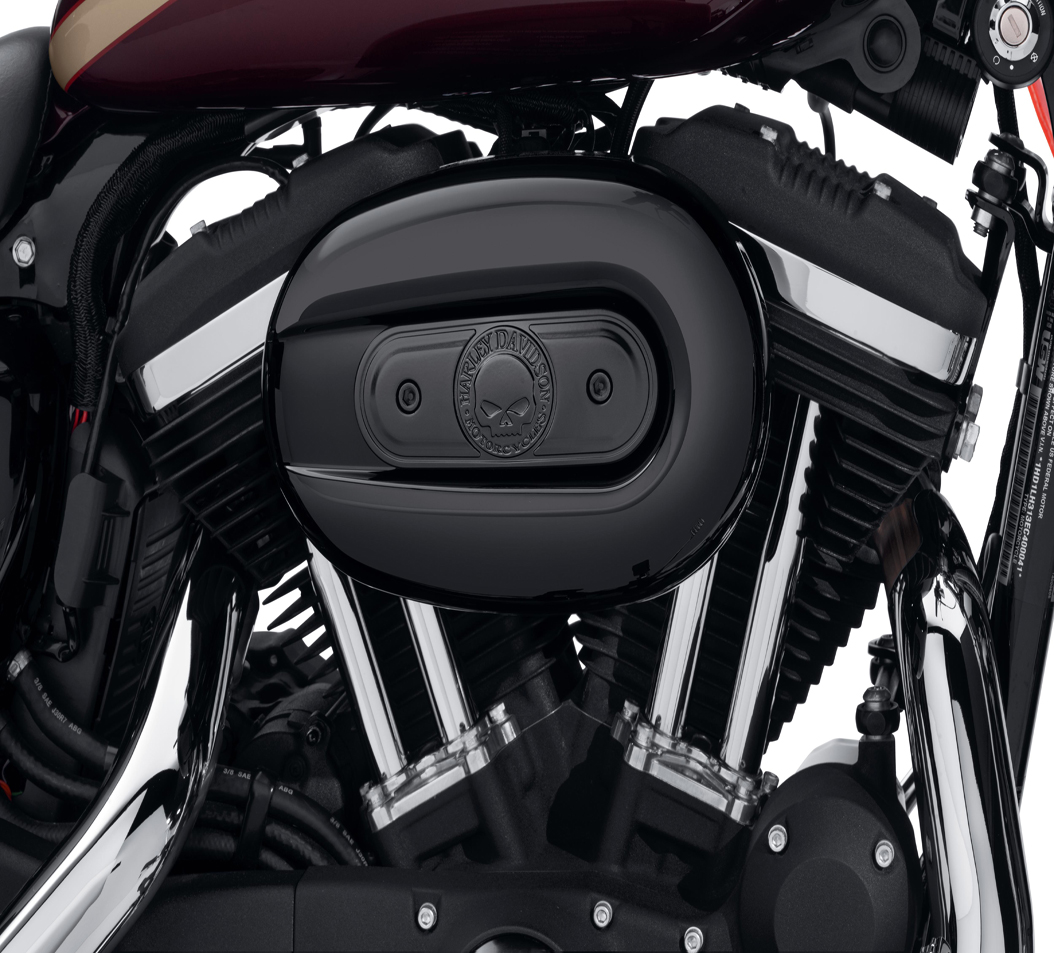 Harley-Davidson ハーレー スカルタンクコンソールドア ブラック