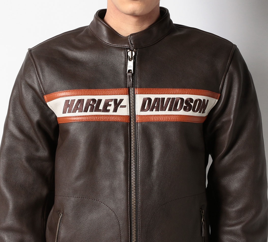 【新品タグ付】Harley Davidson Victory Lane本革 XLジャケット・アウター