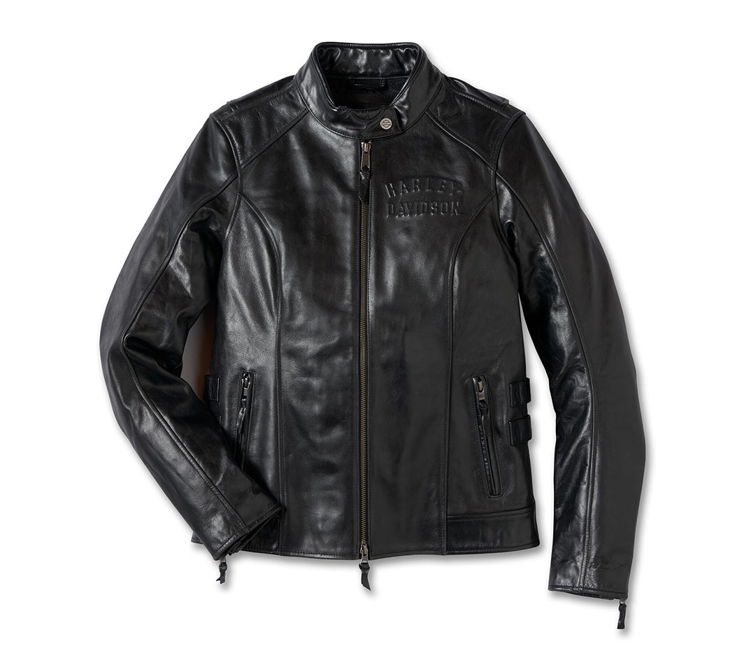 Women's】H－D(TM)レイヤリングシステムのカフェレーサーレザー 