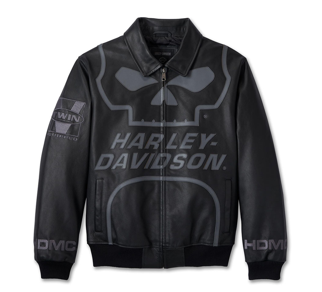 Harley-Davidson ハーレーダビッドソン レザージャケット スカル 
