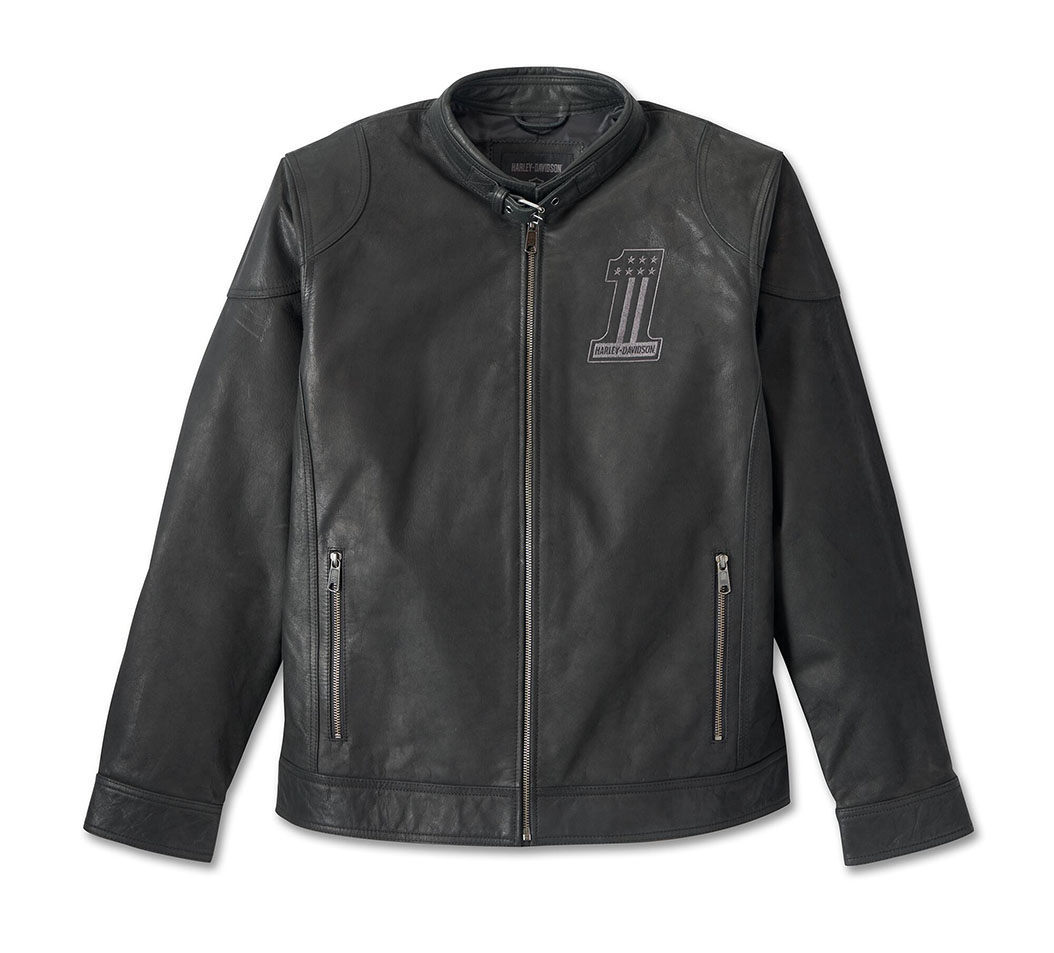 人気アイテム No.180 半袖レザージャケット（美品） HARLEY-DAVIDSON