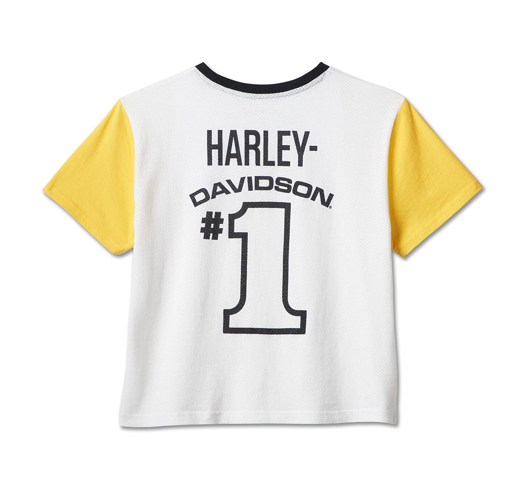 Women's】#1レーシングボクシーメッシュTシャツ｜ハーレーダビッドソン公式オンラインショップ