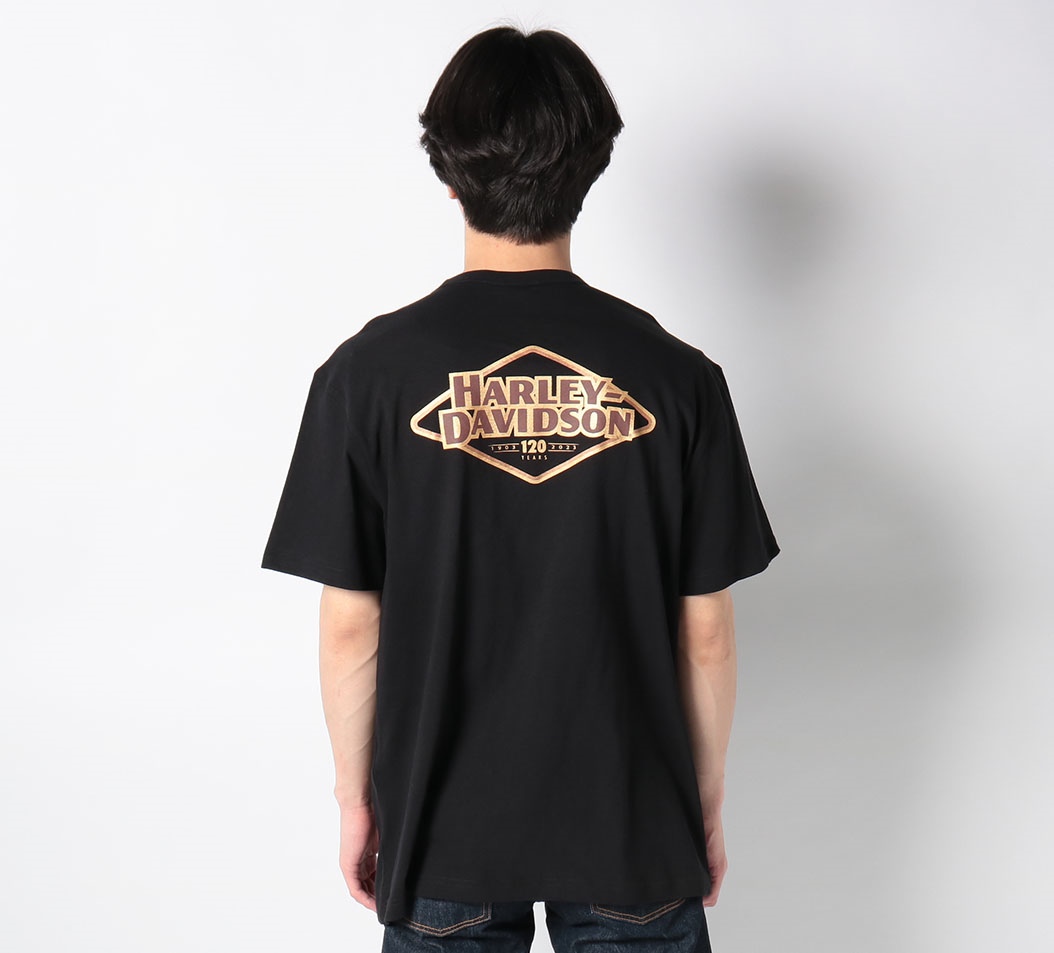 Harley-Davidson/ハーレーダビッドソン ロゴ ポケットTシャツ