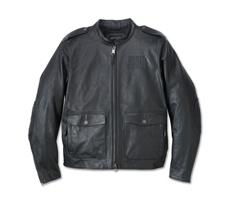 Men's】H－D(TM)レイヤリングシステムのカフェレーサーレザー 