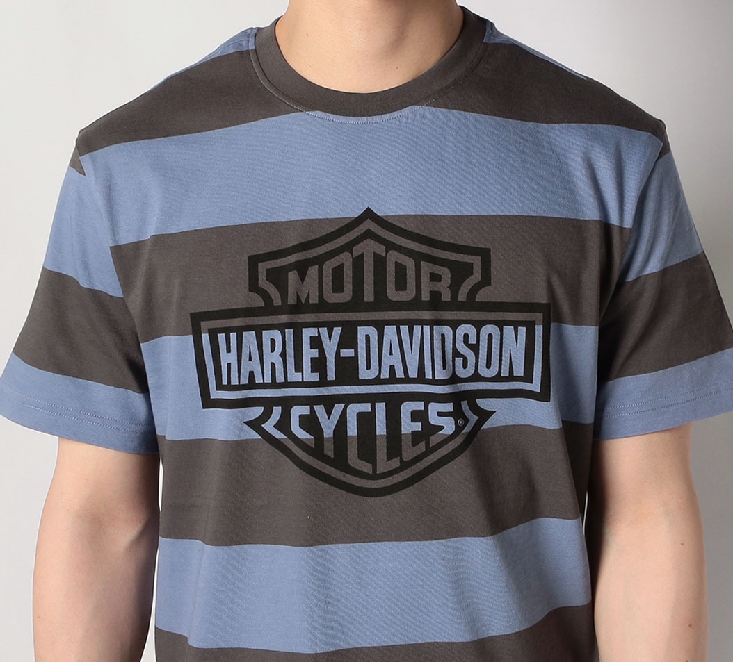 ゆうパケット対応 ハーレーダビッドソン HARLEY-DAVIDSON Tシャツ 半袖 ロゴ プリント サイズ：XL ブラック MADE IN U.S.A   mellow Bravado