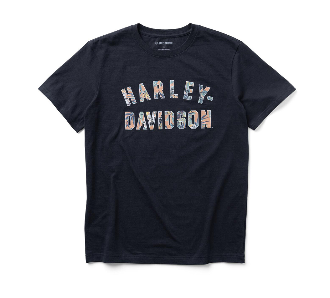 【Men's】Harley－Davidson(R)x Reyn Spooner(R)アロハ　プリント　Tシャツ