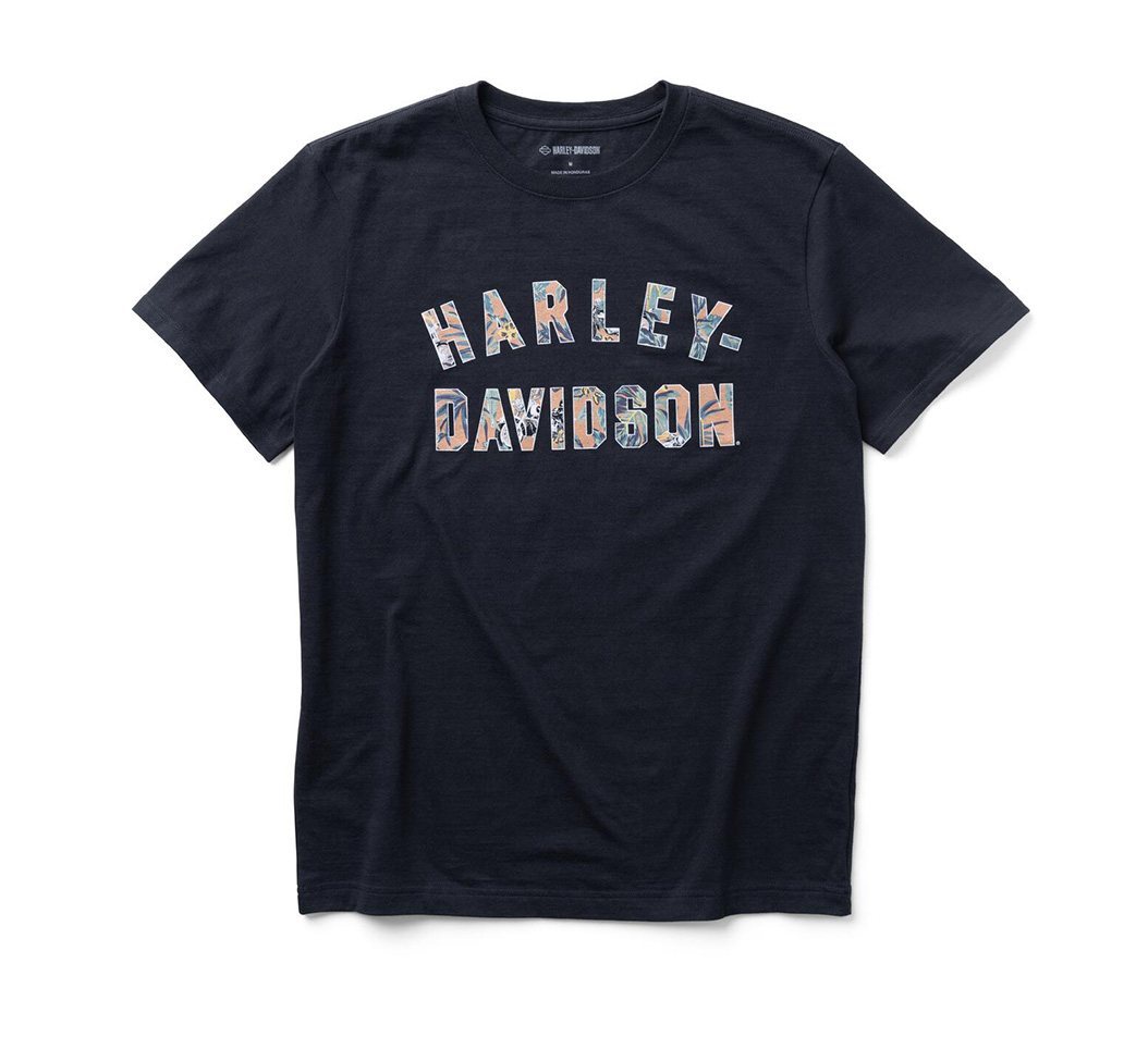 Men's】Harley－Davidson(R)x Reyn Spooner(R)アロハ プリント Tシャツ