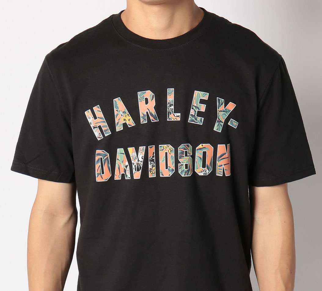 Men's】Harley－Davidson(R)x Reyn Spooner(R)アロハ プリント Tシャツ