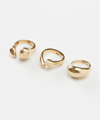 yMISHO/~V[zSTACKABLE PEBBLE RINGS