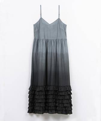 yIKORRE PARIS/CR[pzOMBRE DYED DRESS
