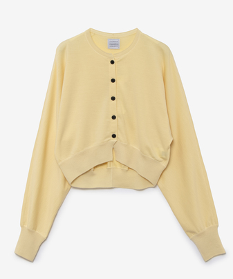 yGGGzDolman Sleeve Cropped Knit Cardigan