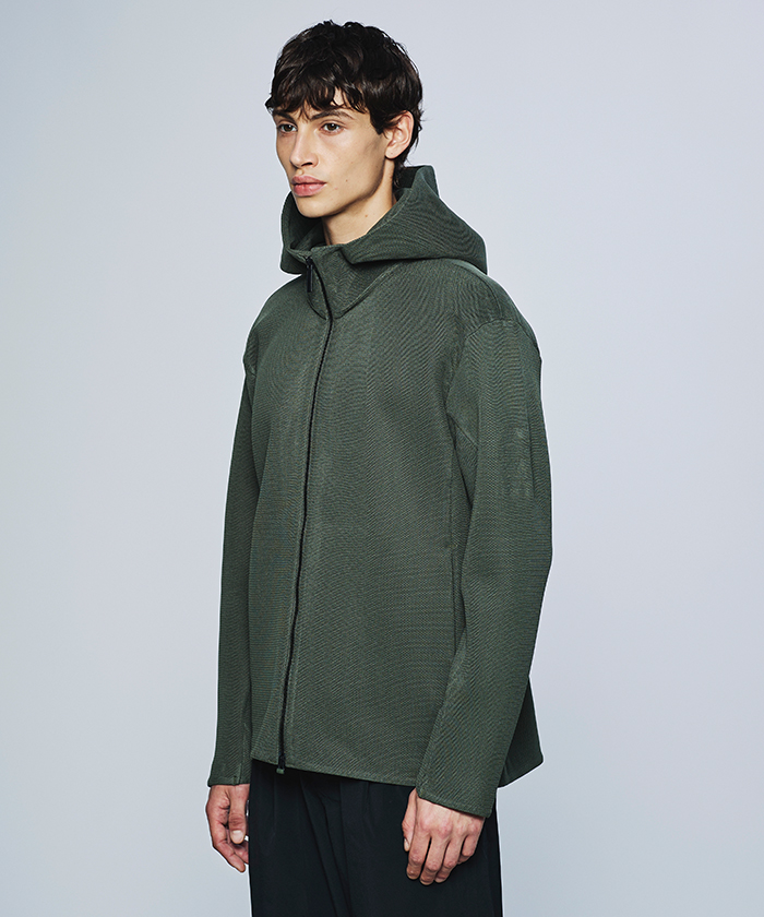 CRAFTED BY DESCENTE.LAB[ダブルラッセルフーディWJC24]ハンター