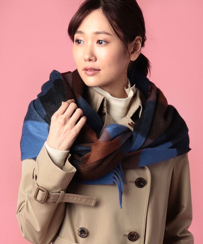 Joshuaellisスリーブロックチェックストール Old England Official Online Shop オールドイングランド公式通販サイト