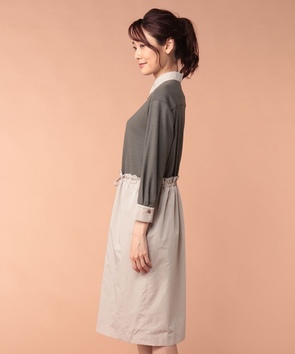 メモリータフタワンピース Old England Official Online Shop オールドイングランド公式通販サイト