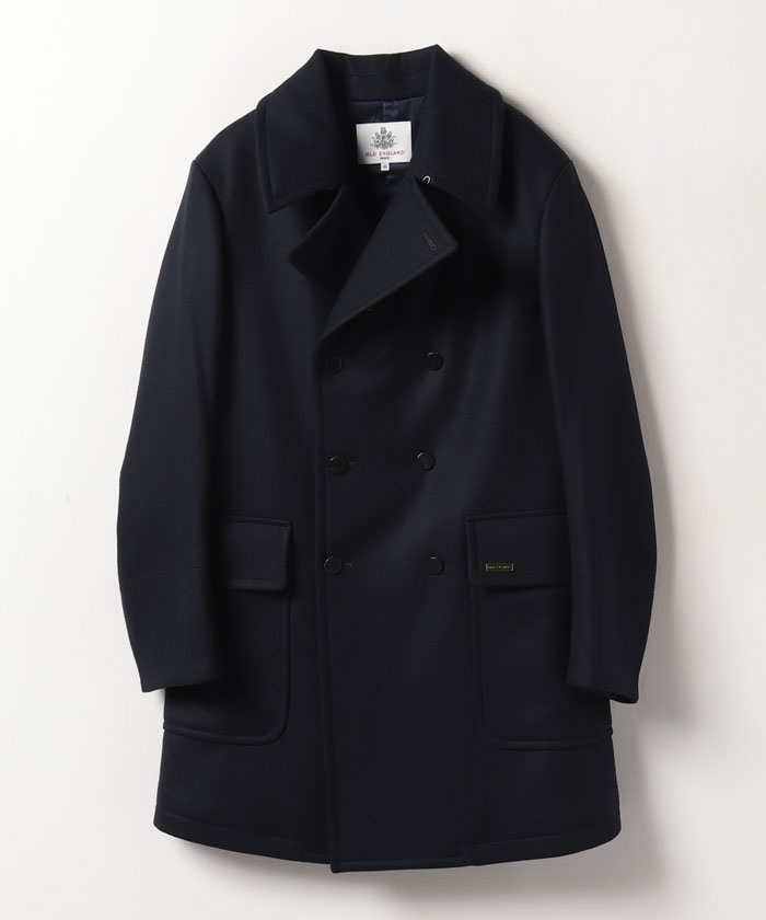 Esprit Long Padded Coat In Navy