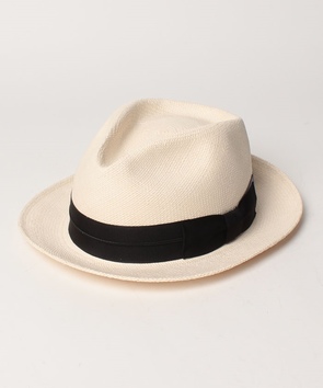 White panama hat