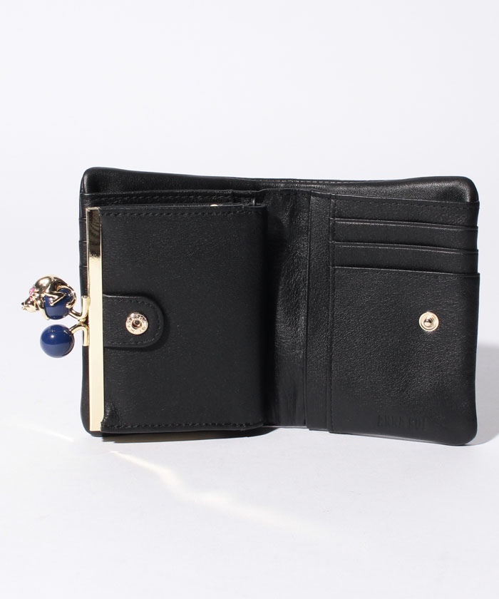 プレイングキャット 内口金二つ折り財布 | アナスイ(ANNA SUI) | バッグ、財布ならクイーポ(KUIPO)オンラインショップ