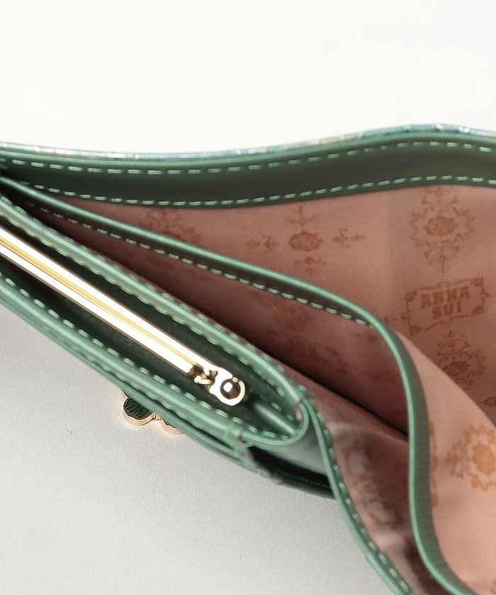 ローズハート 口金二つ折り財布 | アナスイ(ANNA SUI) | バッグ、財布