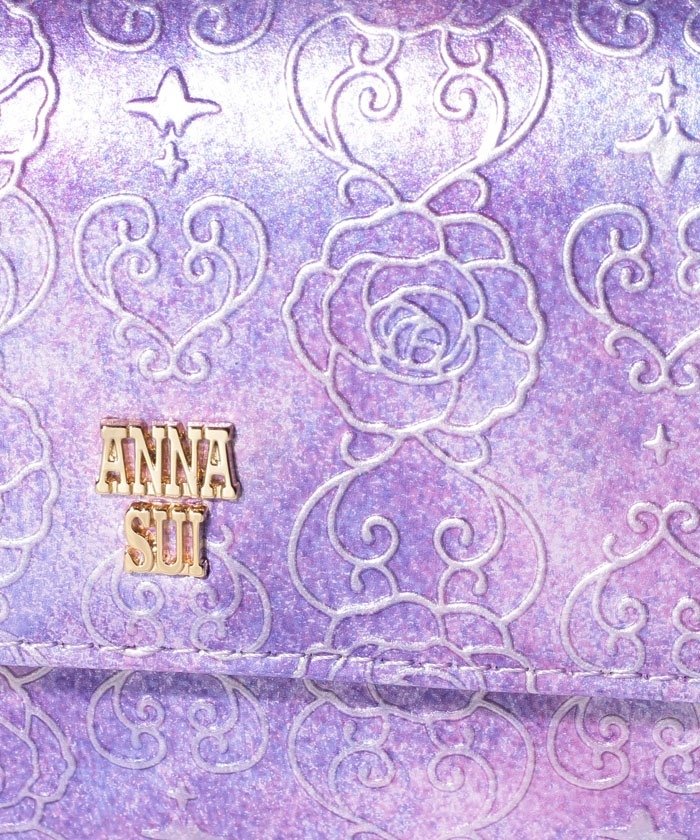 ローズハート フラップ長財布 アナスイ Anna Sui バッグ 財布ならクイーポ Kuipo オンラインショップ